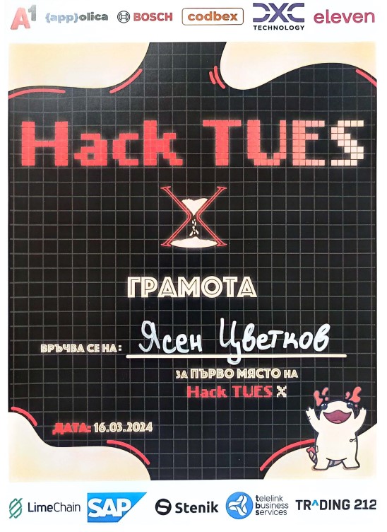 HackTues X